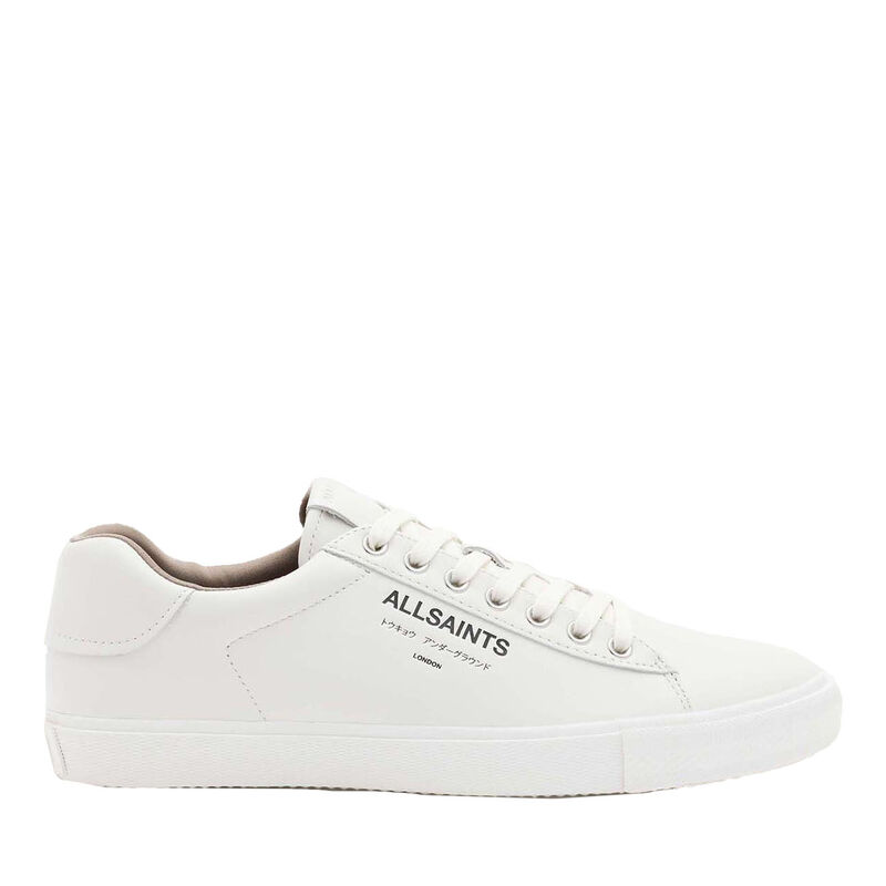 AllSaints Underground Leather Low Top Sneaker image number 4